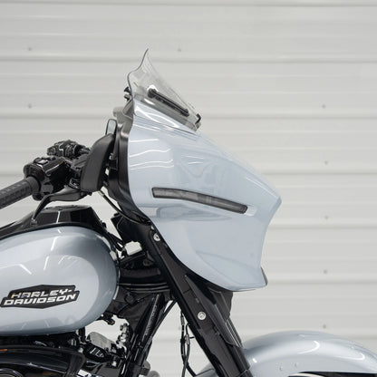 KLOCK WERKS Flare* Windshield - 8" - Clear - 2024 Street Glide