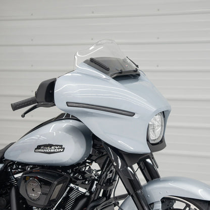 KLOCK WERKS Flare* Windshield - 8" - Clear - 2024 Street Glide