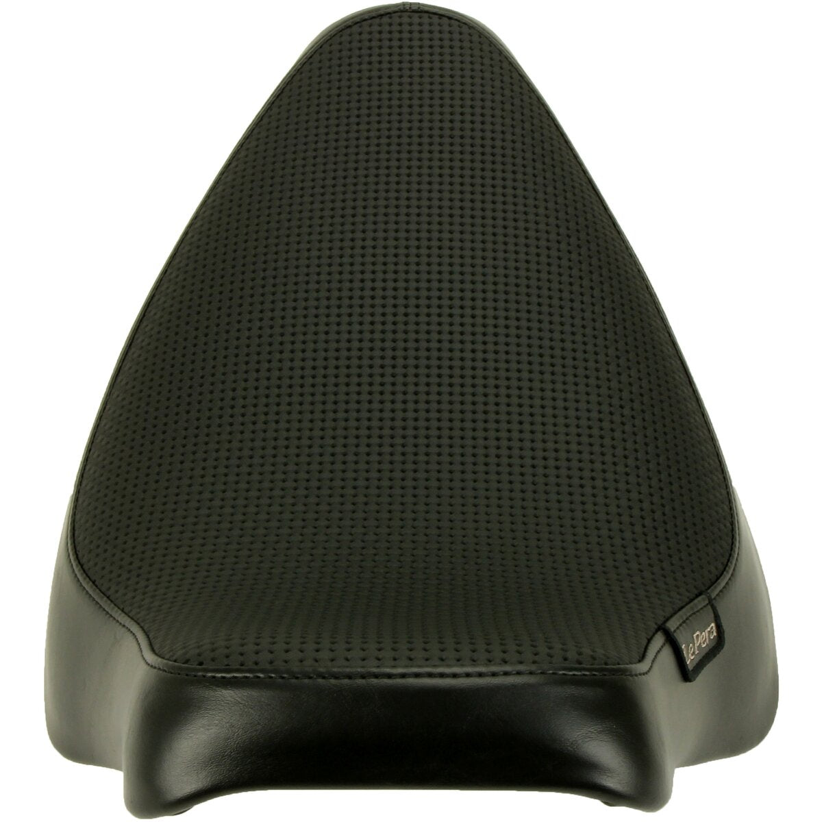 LE PERA Silhouette Solo Seat - Basketweave - Black - Softail '84-'99