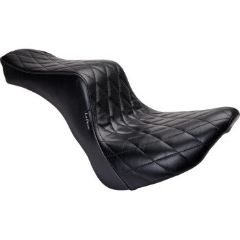 LE PERA Cherokee Seat - Diamond - Black - Softail '18-'24