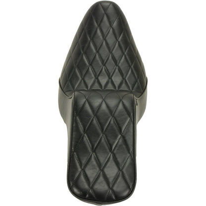 LE PERA Cherokee Seat - Diamond - Black - Softail '18-'23