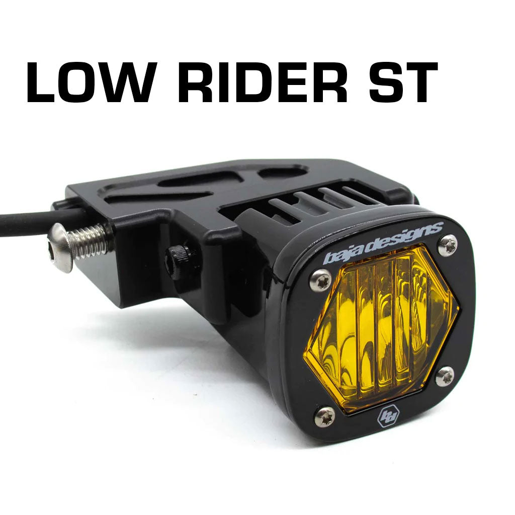 A10 Moto Low Rider ST Billet S1 Pod Front Turn Signal Kit 127063