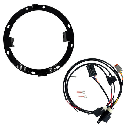 A10 Moto 14-23 Harley Davidson Street Glide Baja Designs LP6 Lighting Combo Kit