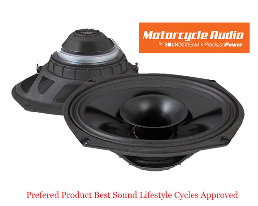 PRECISION POWER 6" x 9" 2Ω High Efficiency Horn Loaded Speakers  / MAS.692HT
