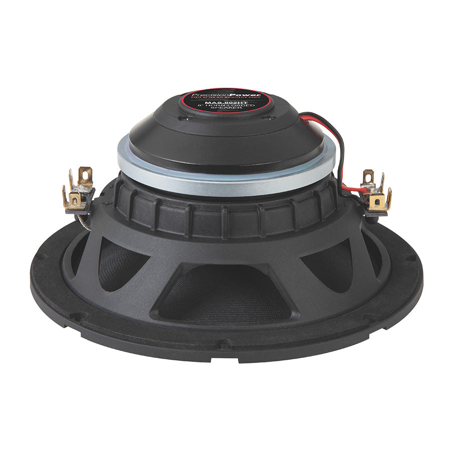 PRECISION POWER 8″ 2Ω  High Efficiency Horn Loaded Speakers / MAS.802HT