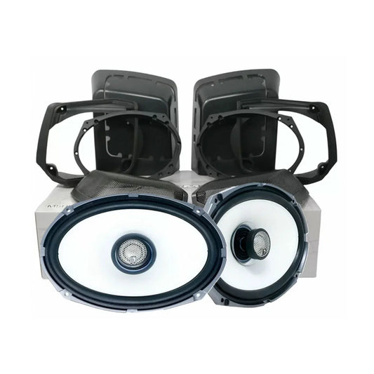 DIAMOND AUDIO - 150 Watt RMS - MSHXM692LK13 1998-2013 Harley Davidson® Cut In Lid Kit with HXM69F2 Speakers (2Ω)