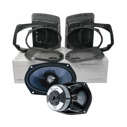 DIAMOND AUDIO 1998-2013 Harley Davidson® Lid Kit with MS692CX2 Speaker (2Ω)