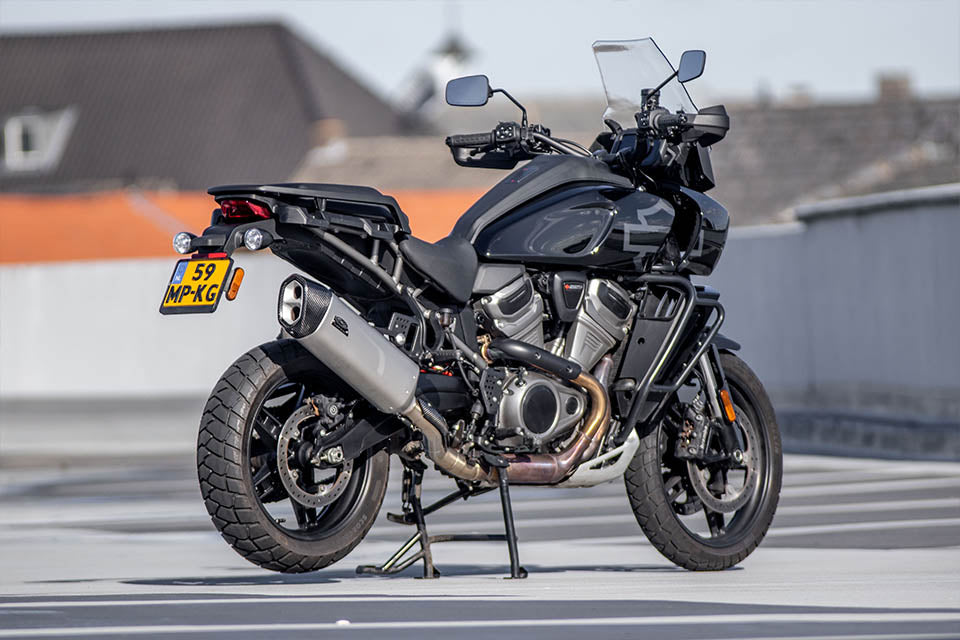 H-D Pan America Nomad Exhaust, Electronically Adjustable