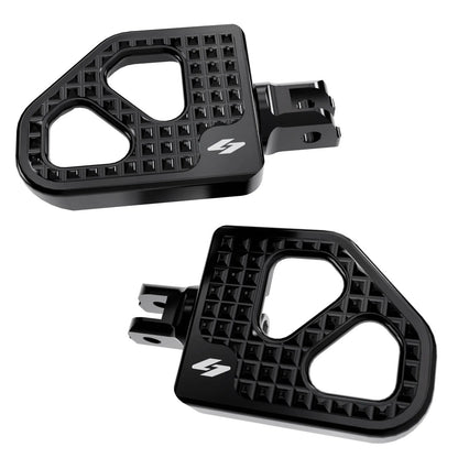 KRAUS MOTO Max Lean Mini Boards - Driver - Black Anodized - Softail '18-'25