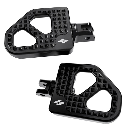 KRAUS MOTO Max Lean Mini Boards - Driver - Black Anodized - Softail '18-'25
