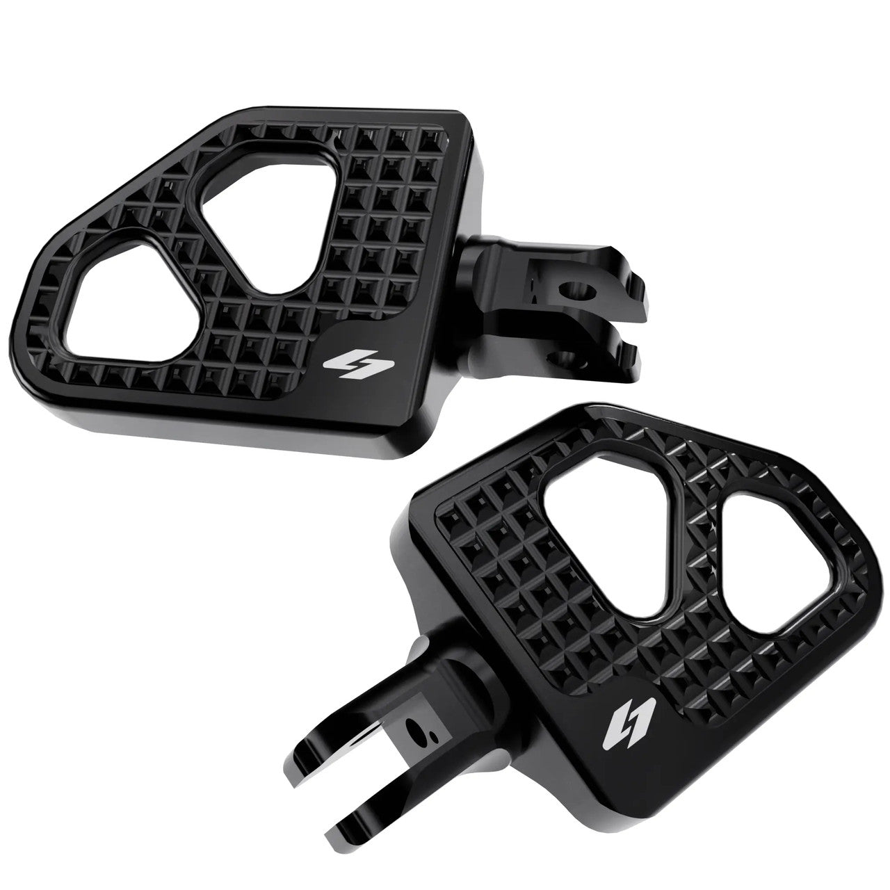 KRAUS MOTO Max Lean Mini Boards - Driver - Black Anodized - Softail '18-'25