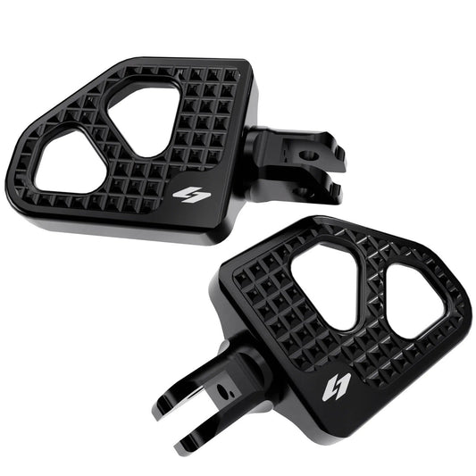 KRAUS MOTO Max Lean Mini Boards - Driver - Black Anodized - Softail '18-'25