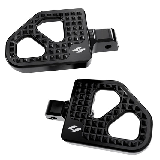 KRAUS MOTO Max Lean Mini Boards - Passenger - Black Anodized - Softail '18-'25