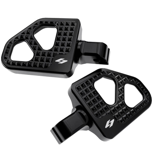 KRAUS MOTO Max Lean Mini Boards - Passenger - Black Anodized - Softail '18-'25