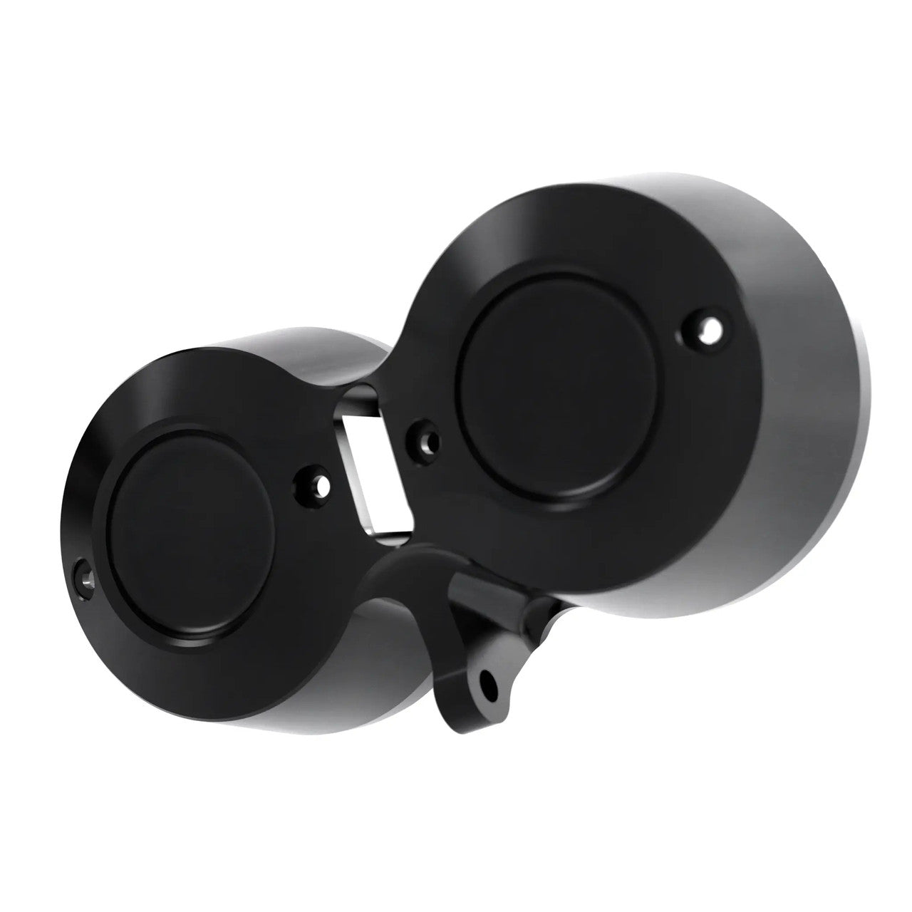 KRAUS MOTO S2 Twin Gauge Bucket - Black Anodized - Lowrider '16-'21