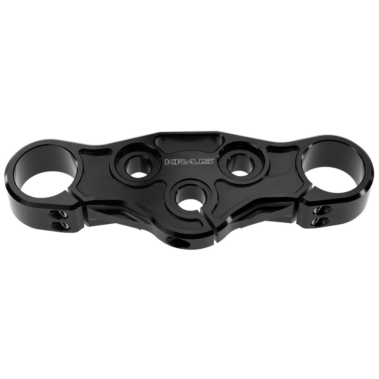 KRAUS MOTO Bully Top Triple Tree Clamp - Black Anodized - FXLRS / FXLRST '18-'25