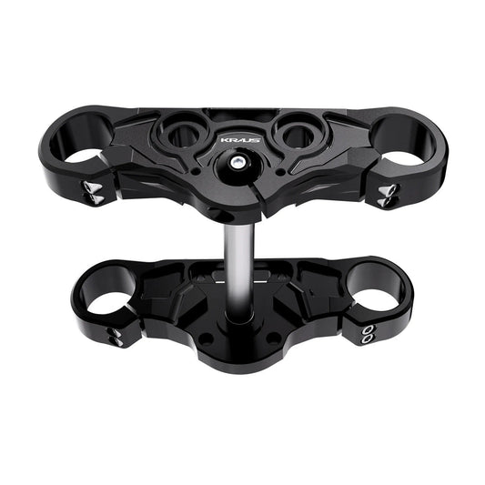 KRAUS MOTO Axis Triple Trees - Black Anodized - Low Rider S/ST '18-'25