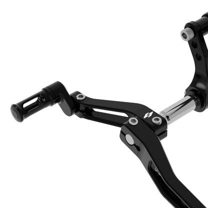 KRAUS MOTO APEX SS3 Foot Controls - Black Anodized - Touring '17-'25