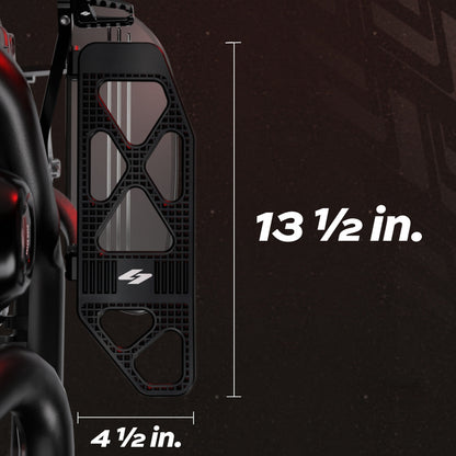 KRAUS MOTO Max Lean Floorboards - Black - Touring '06-'23