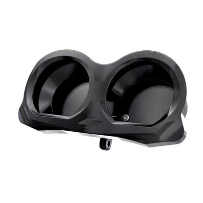 KRAUS MOTO LUX Gauge Bezel - Black Anodized - Road Glide '15-'23