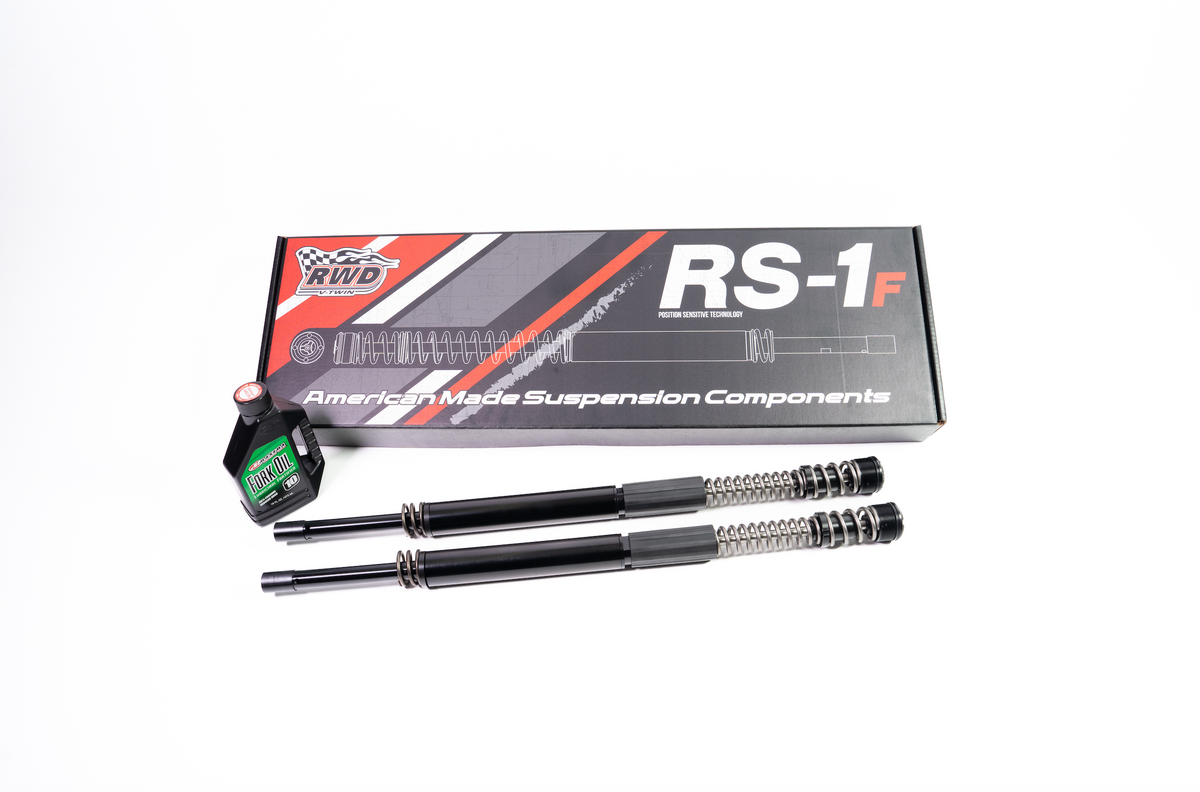 RWD RS-1F Softail +2" Fork Cartridge Kit W/ Extended Tubes 2018 - 2026 Harley Davidson Softail 49MM
