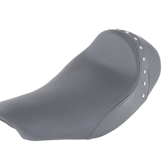 SADDLEMEN Renegade Solo Seat - Black - Studded - '14-'25 INDIAN Chief Classic/Vintage/Dark Horse, Chieftain/Classic/Limited, Roadmaster/Classic, Dark Horse, Springfield/Dark Horse