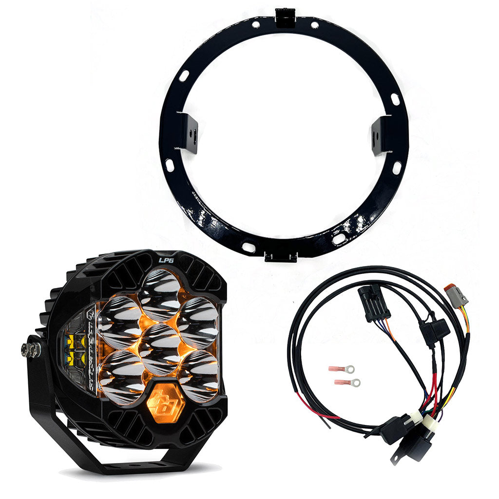 A10 Moto 96- Present Road King Baja Designs LP6 Lighting Combo Kit