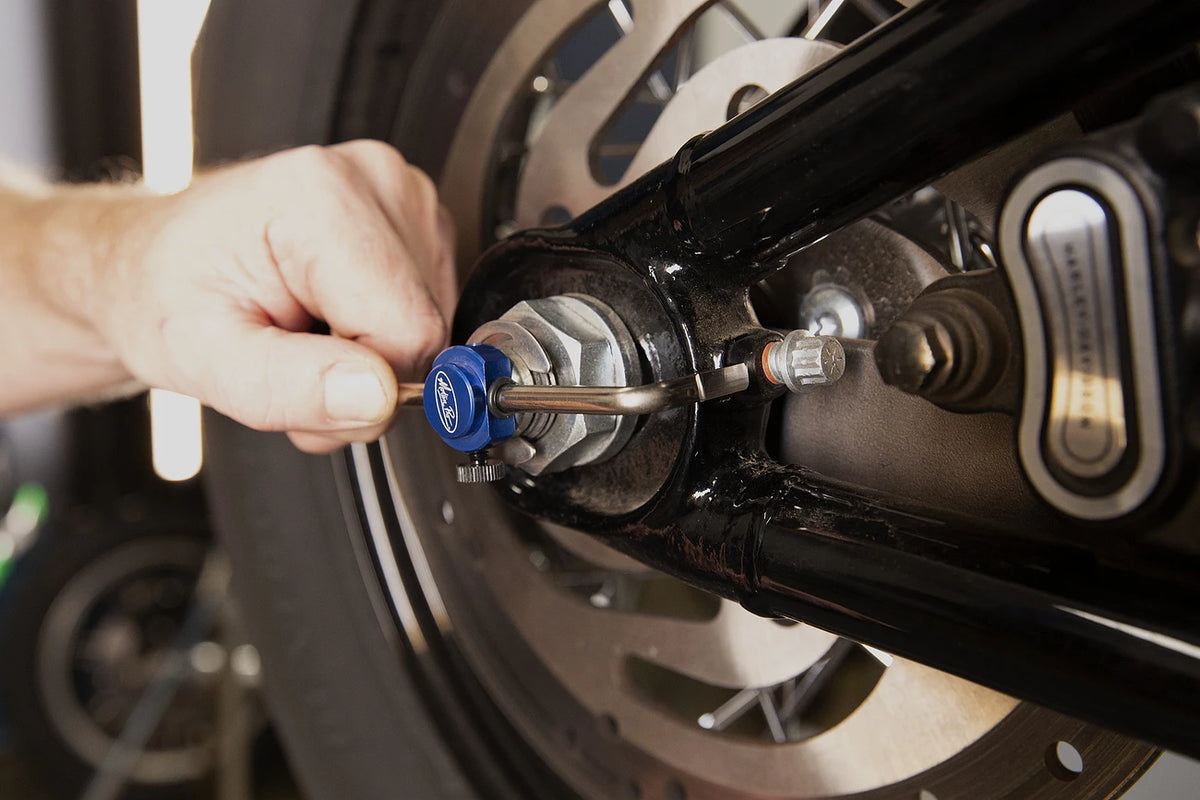 MOTION PRO Alignment Tool - Rear Wheel - Softail/Touring