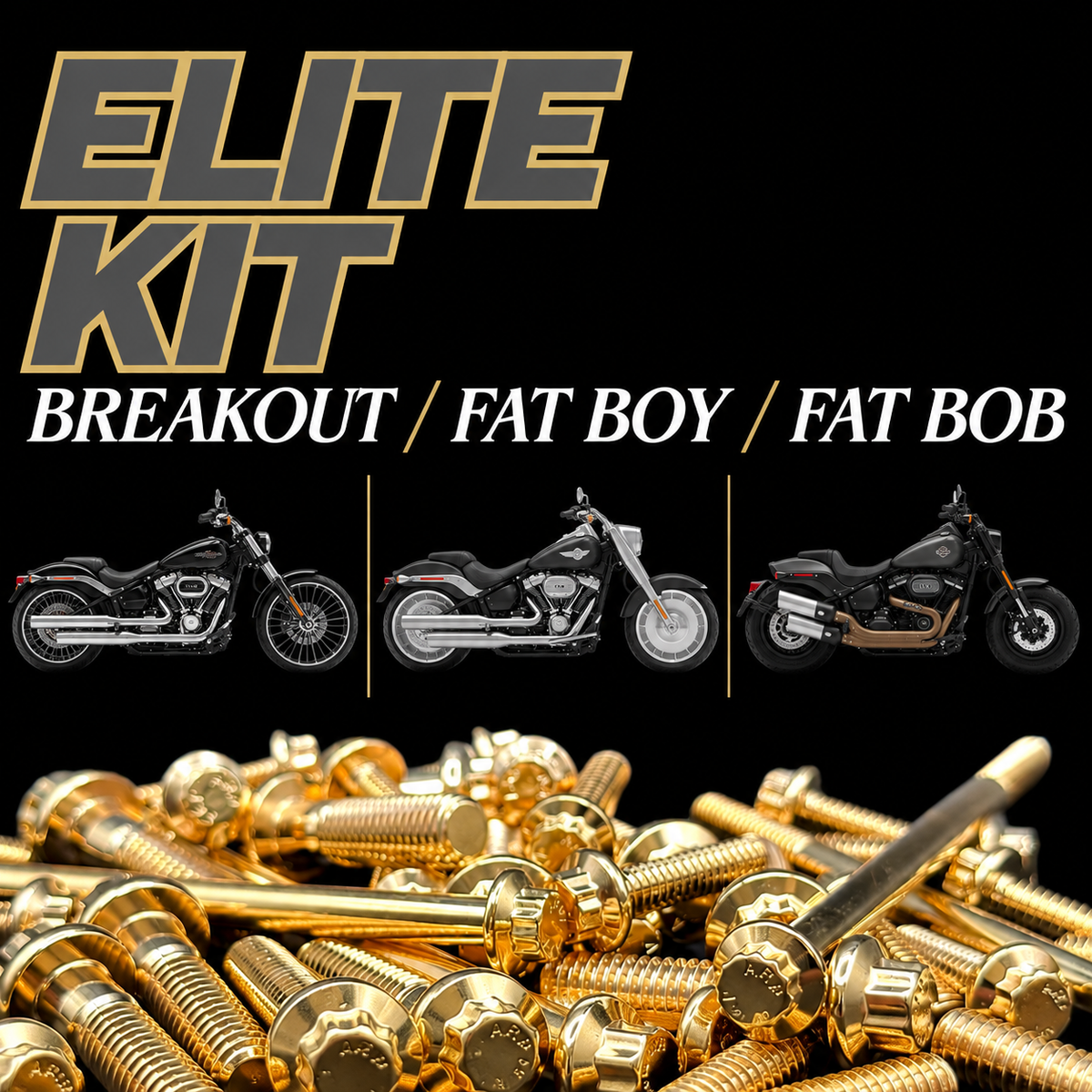 M8 Softail Breakout/Fat Boy/Bob Elite ARP Kit