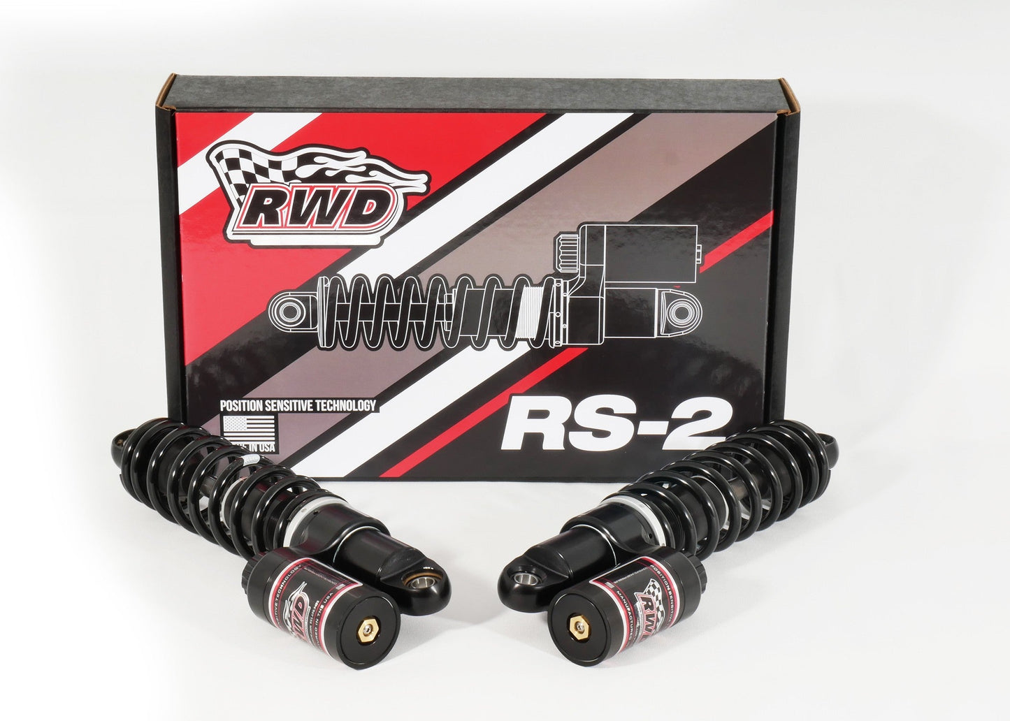 RWD RS-2 Rear Shock Absorber for 1999 - 2026 Harley Davidson Touring Models