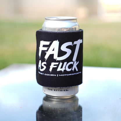 Fast As Fuck Snap Coozie 4 Pack