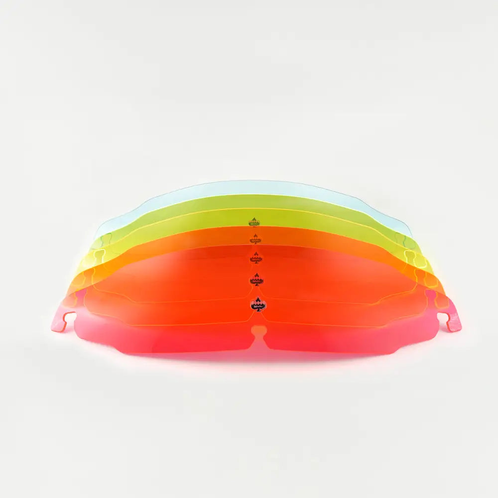 KLOCK WERKS Kolor Flare™ Windshield for 1996-2013 STREETGLIDE ICE COLORS