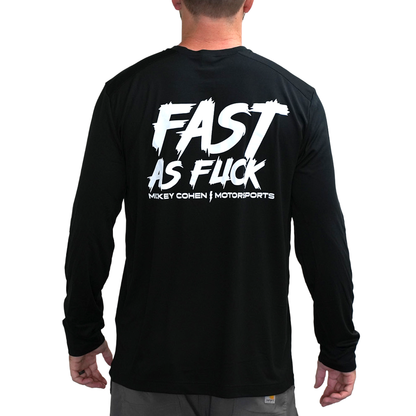 Fast as Fuck Sun Shirt Long Sleeve - 100% Polyester