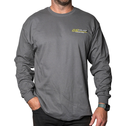 Mickey Cohen Motorsports Shop Long Sleeve Gray