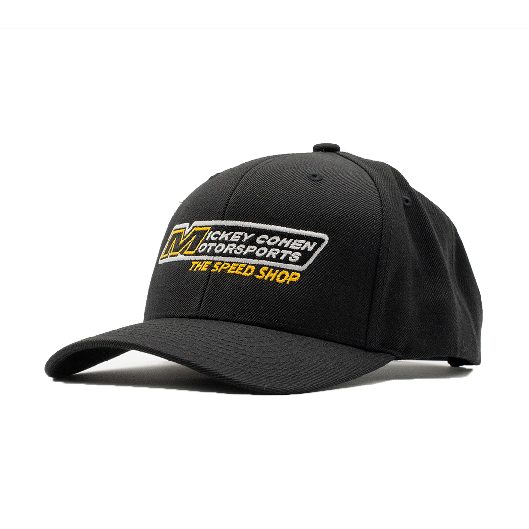 Mickey Cohen Motorsports Snap Back Hat Black Curved