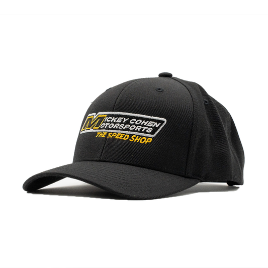 Mickey Cohen Motorsports Snap Back Hat Black Curved