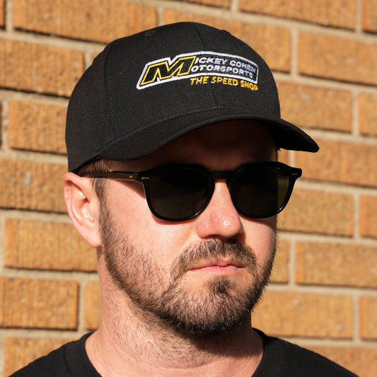 Mickey Cohen Motorsports Snap Back Hat Black Curved