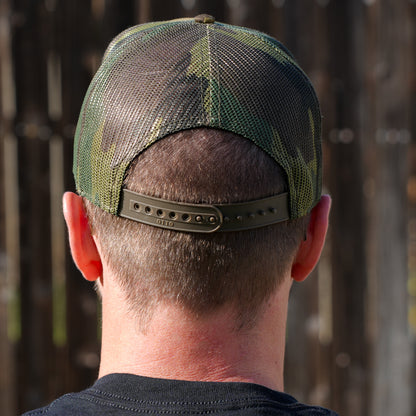 Mickey Cohen Motorsports Support Our Troops Snap Back Hat Camo