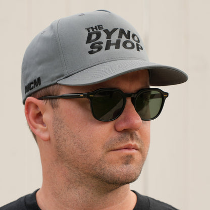 Mickey Cohen Motorsports The Dyno Shop Snap Back Hat Gray