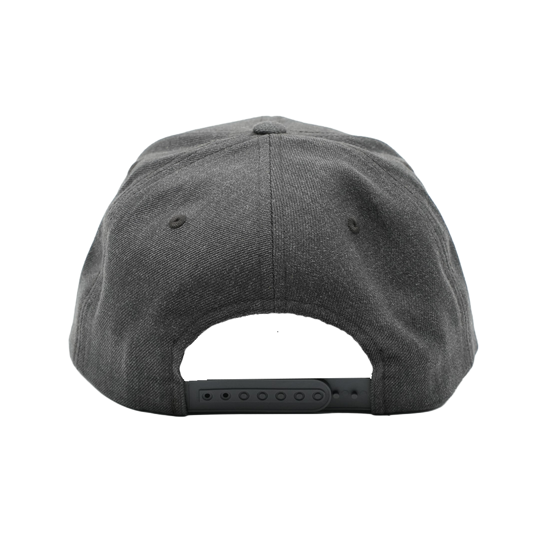 Mickey Cohen Motorsports Snap Back Hat Gray Flat