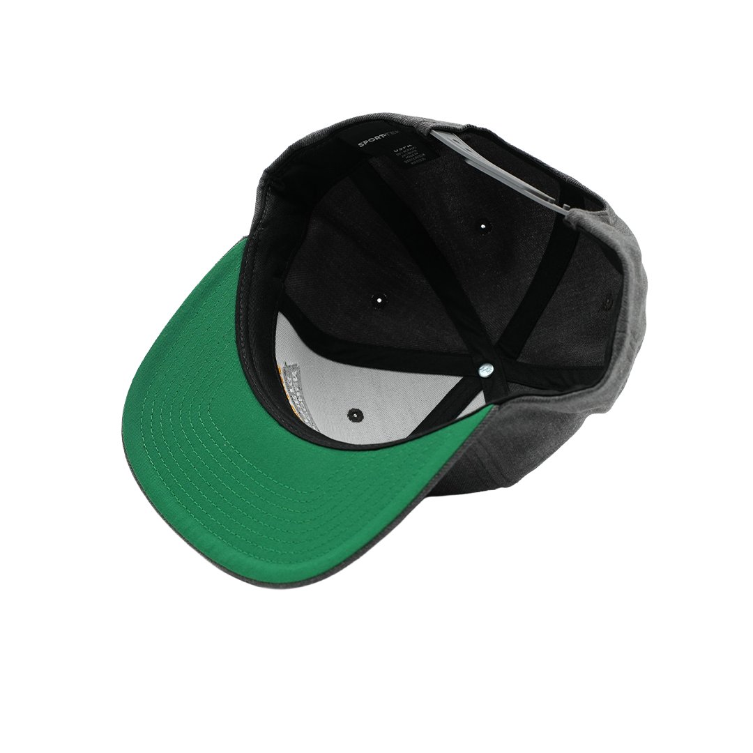 Mickey Cohen Motorsports Snap Back Hat Gray Flat