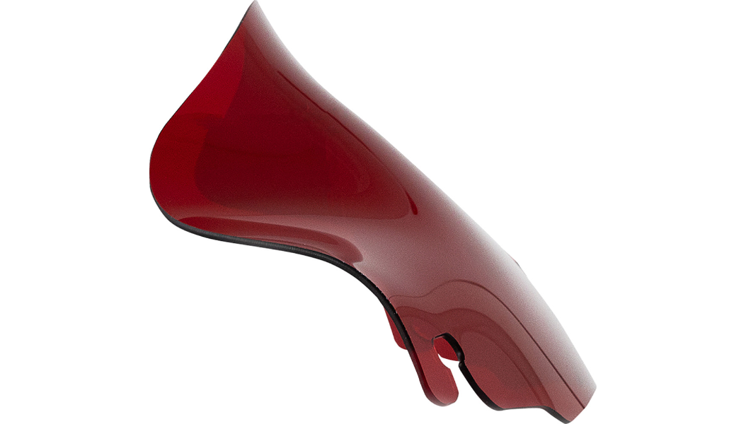 KLOCK WERKS Kolor Flare™ Windshield for 1996-2013 STREETGLIDE 6.5"