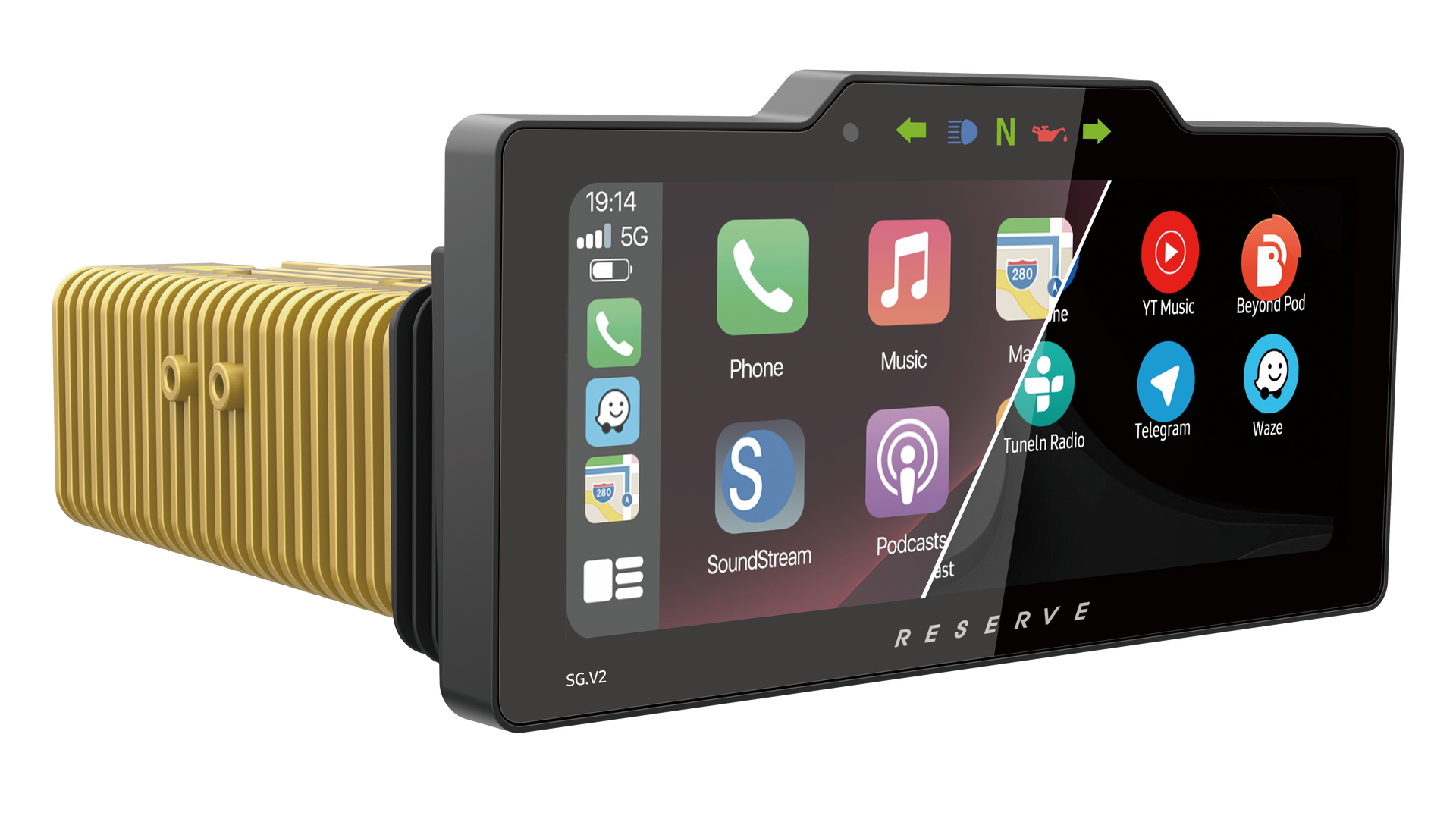 SOUNDSTREAM SG.V2 HARLEY RADIO for Street Glide, Electra Glide